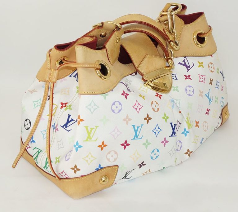 Louis Vuitton White Multi Colored Ursula Handbag - Image 2